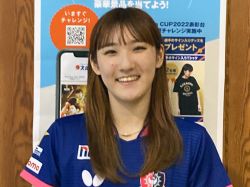 【インタビュー】加藤美優選手「私のラリーを見て盛り上がっていただけたら」